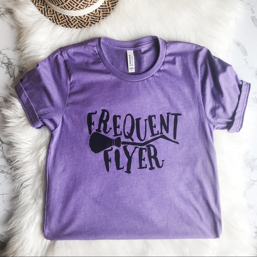 Halloween Witch Bella Canvas Tee-Heather Purple - Picture 2 of 4